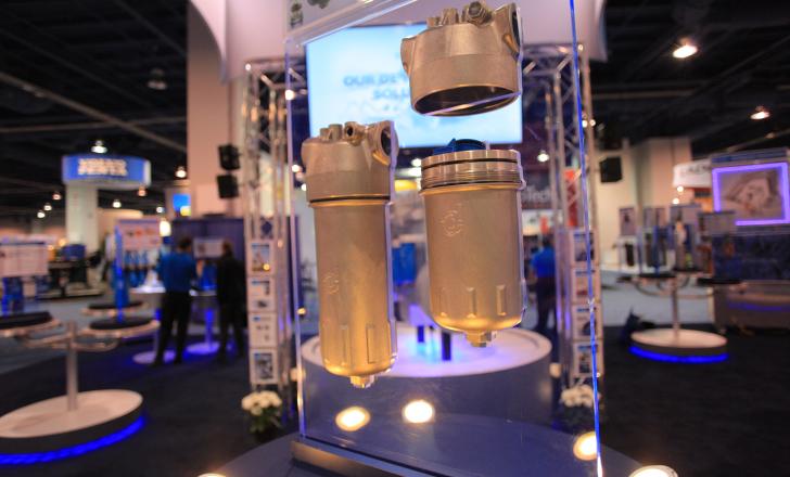 FLK hydraulic filters offer reduced press loss, claims Donaldson. Donaldson FLK hydraulic filters