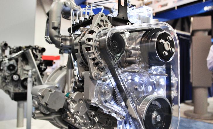 Doosan’s new compact engine range enjoys a non-DPF design Doosan D24 Engine