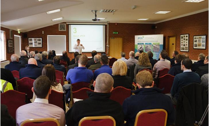 Peter Shone, MD of JPCS, addresses delegates at the recent JPCS Innovation Day JPCS Innovation Day Peter Shone, MD of JPCS